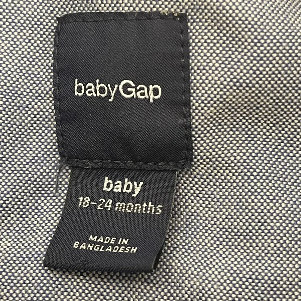 BabyGap 1969 Denim Jacket Medium Wash Blue Cotton Trucker 18-24 Months Snap